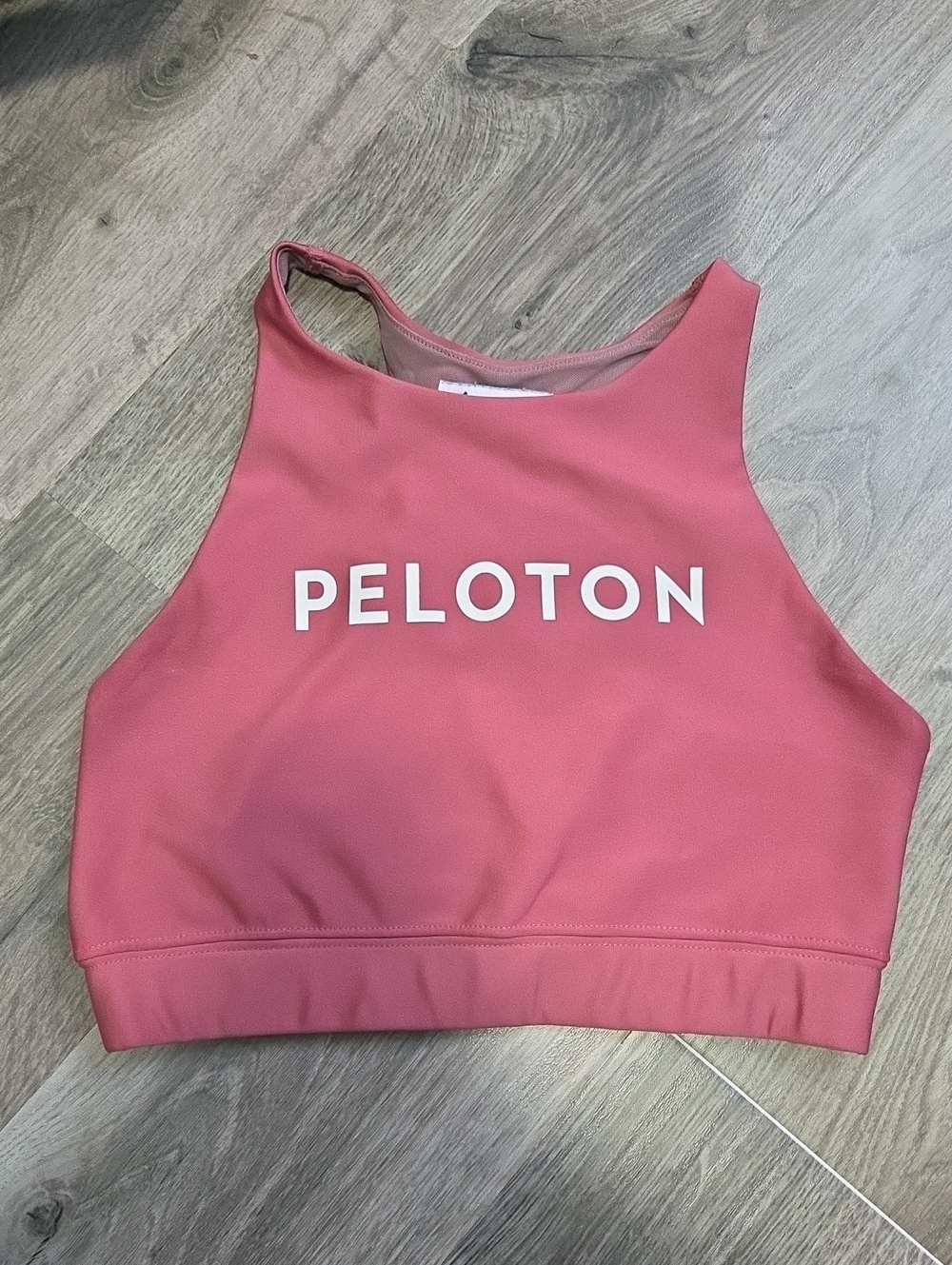 Peloton Women's High-Neck Sports Bra - Dusty Rose